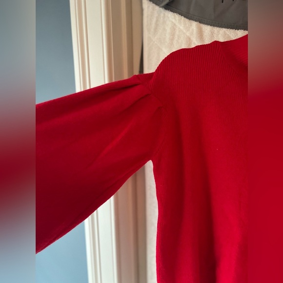 LIKE NEW Aaron and Amber Bubble Sleeve Turtleneck - Picture 4 of 7